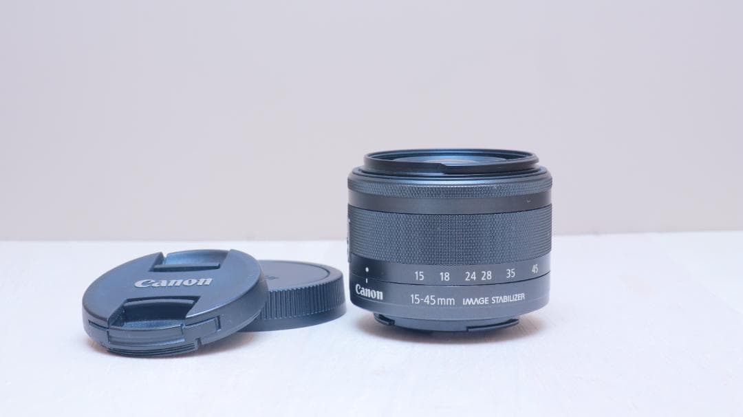 実用美品！EF-M 15-45 F3.5-6.3 IS STM