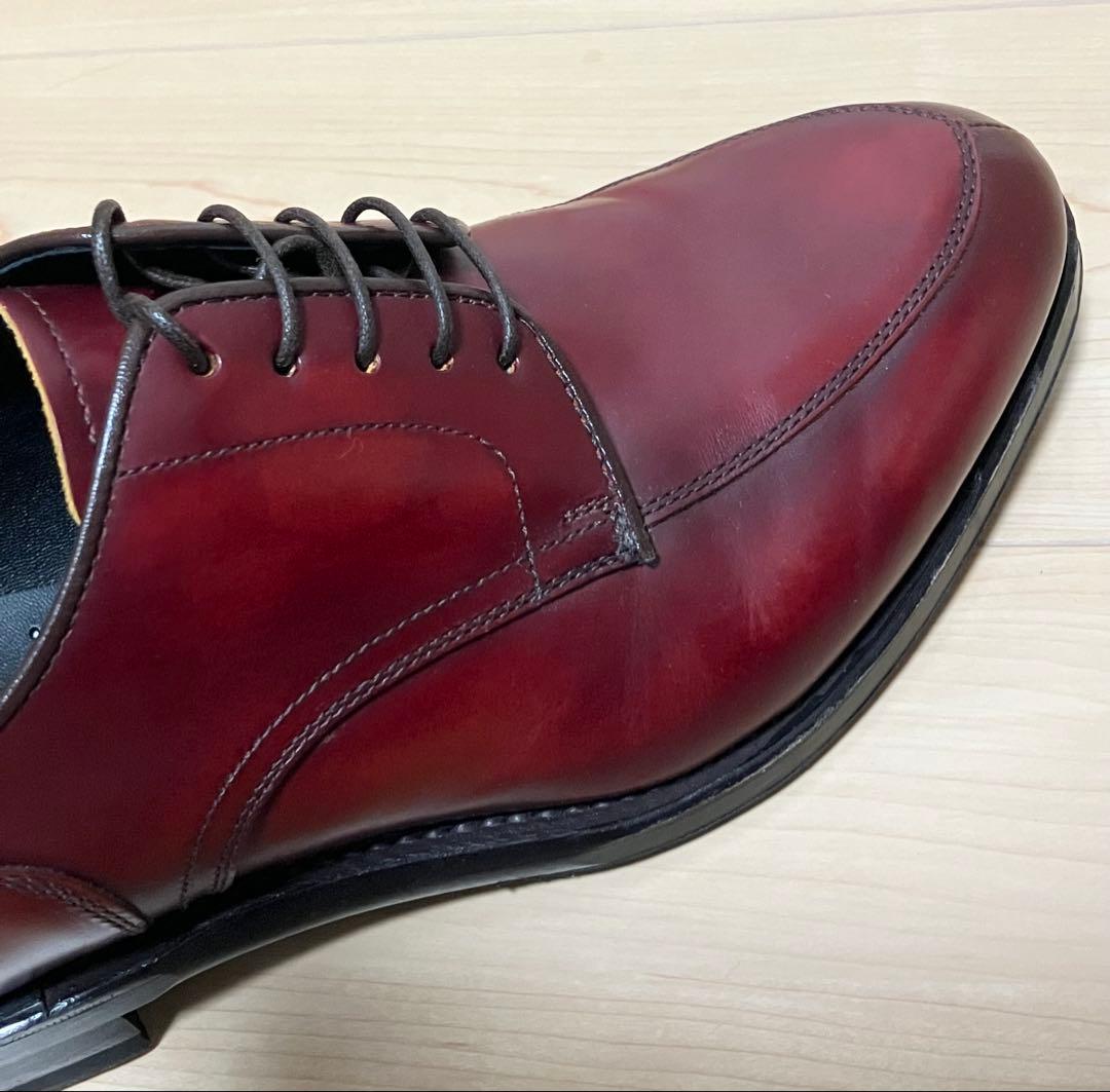 REGAL リーガル Uチップ 06CR ワインレッド スノーソール24.5cm