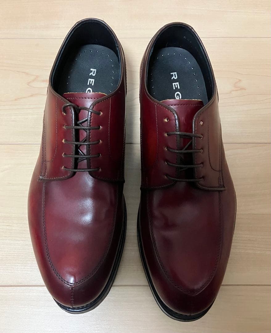 REGAL リーガル Uチップ 06CR ワインレッド スノーソール24.5cm