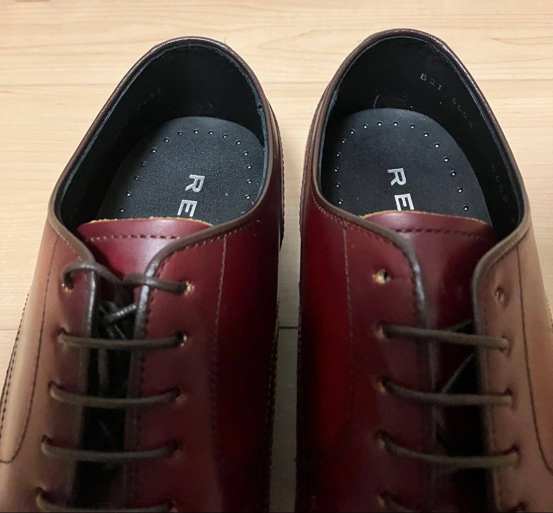 REGAL リーガル Uチップ 06CR ワインレッド スノーソール24.5cm