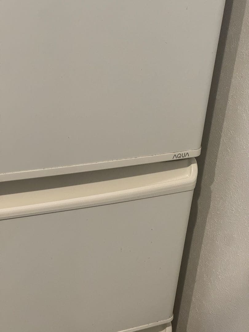 【値下げ】AQUA 冷蔵庫 AQR-271F(W) 272L 2017 家電
