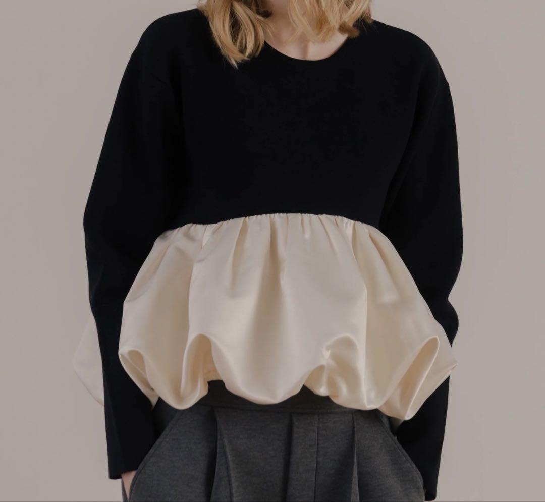 トップス the toe Aachen Balloon Peplum
