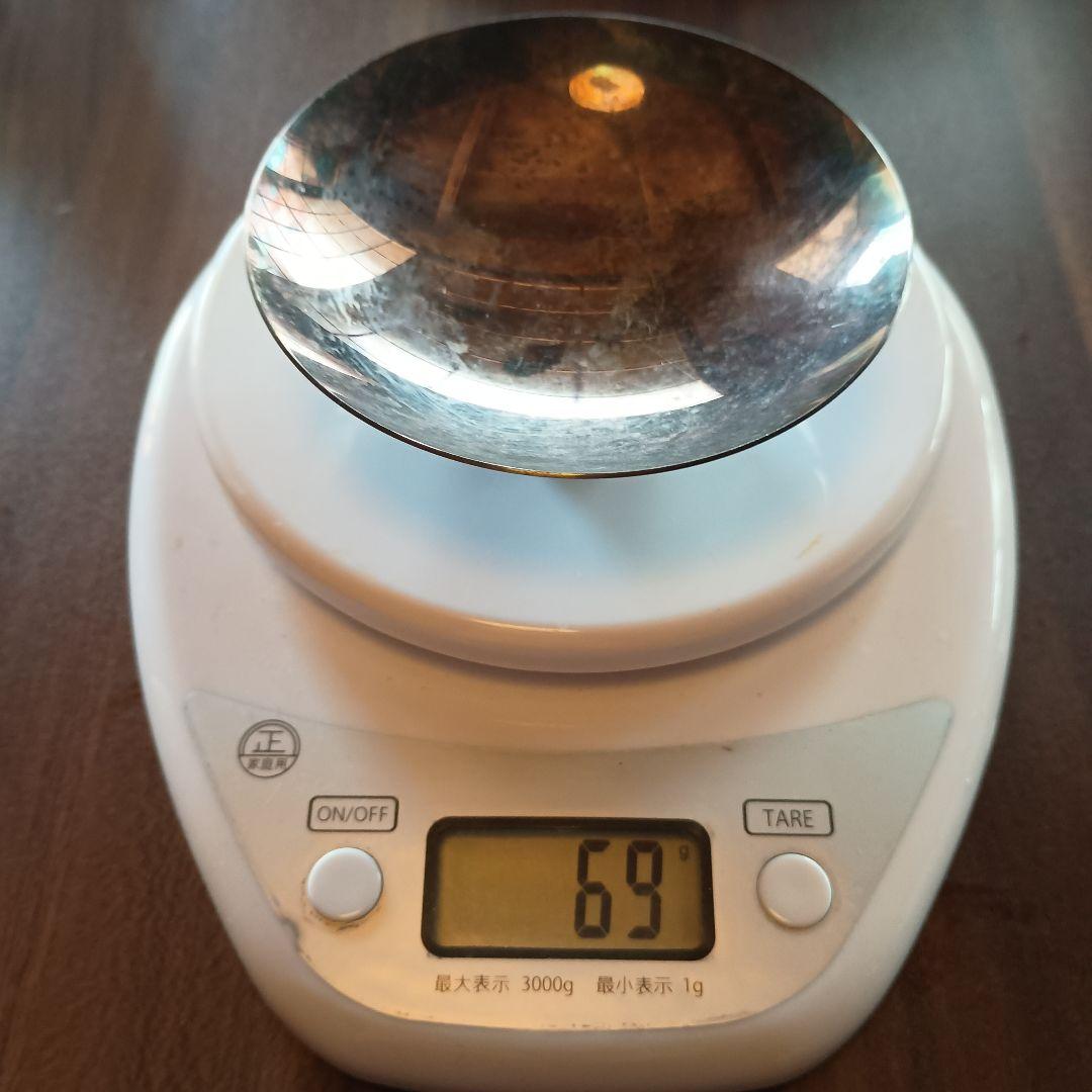 純銀　SV1000 銀杯　約 69g