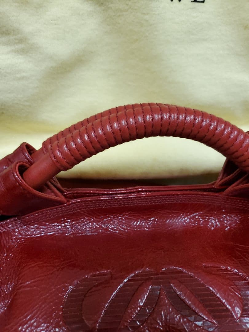 ★専用★LOEWE ロエベ　レッド ハンドバッグ