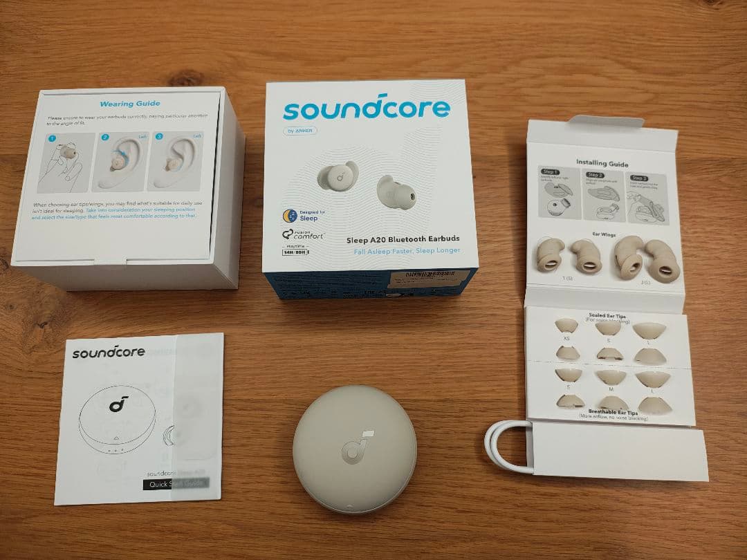 Anker Soundcore Sleep A20 睡眠用イヤホン