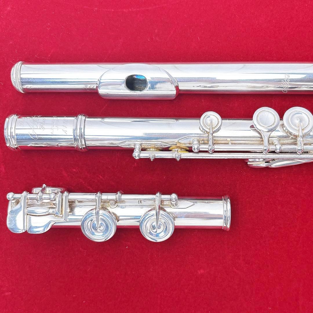 Altus アルタス A1107 頭部管・管体銀製 Eメカ フルート