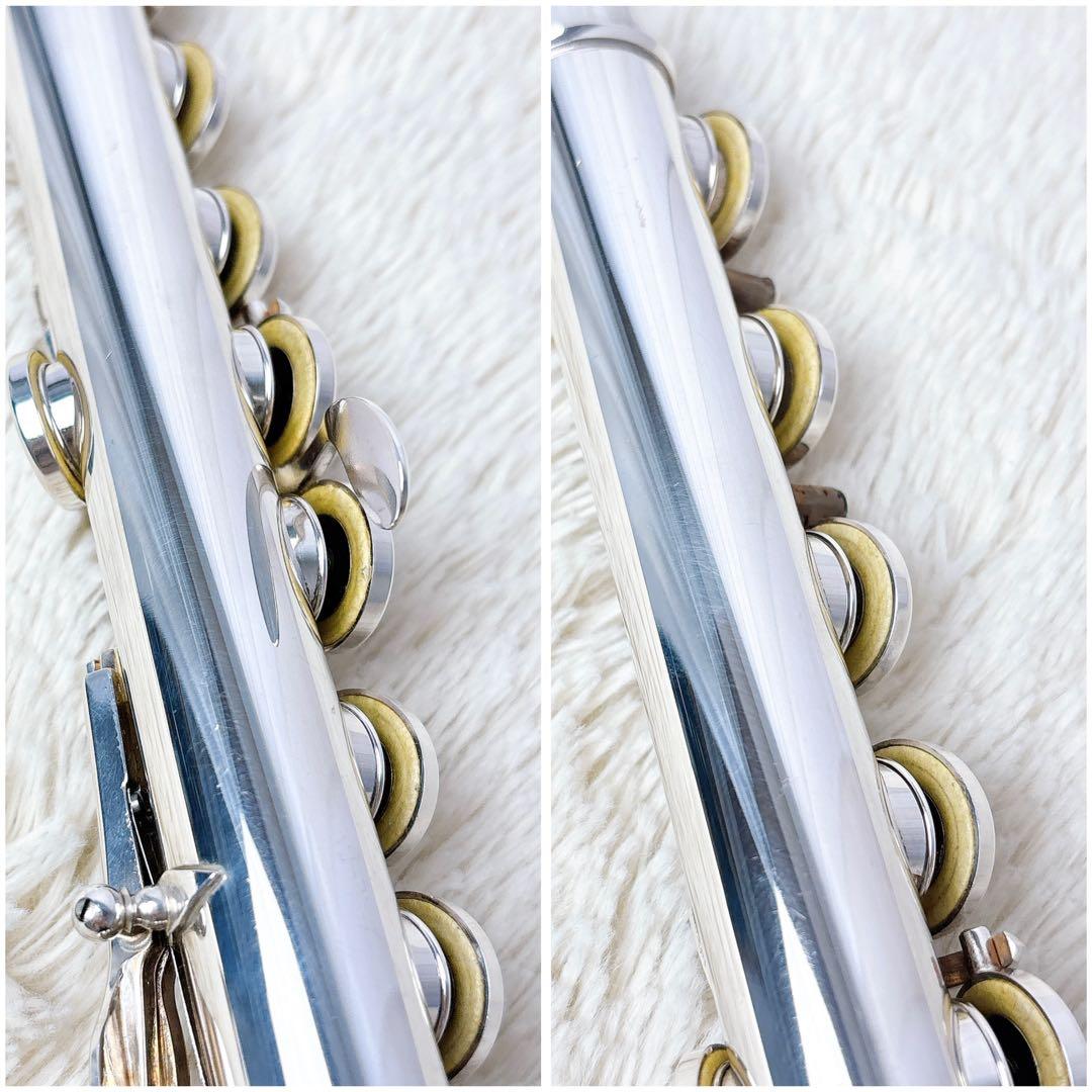 Altus アルタス A1107 頭部管・管体銀製 Eメカ フルート