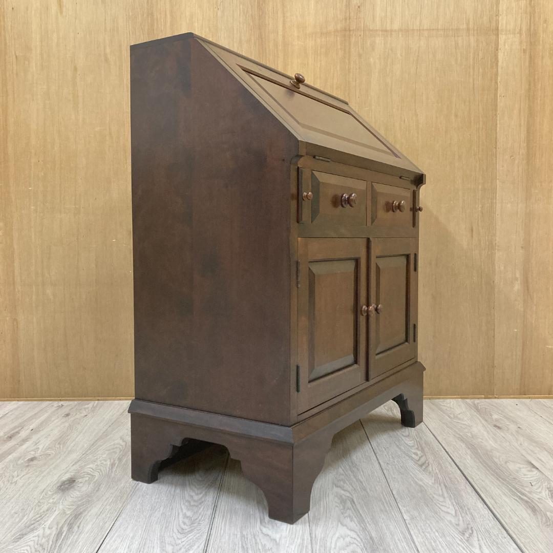 松本民芸家具　ライティングビューロー　ライティングデスク　机