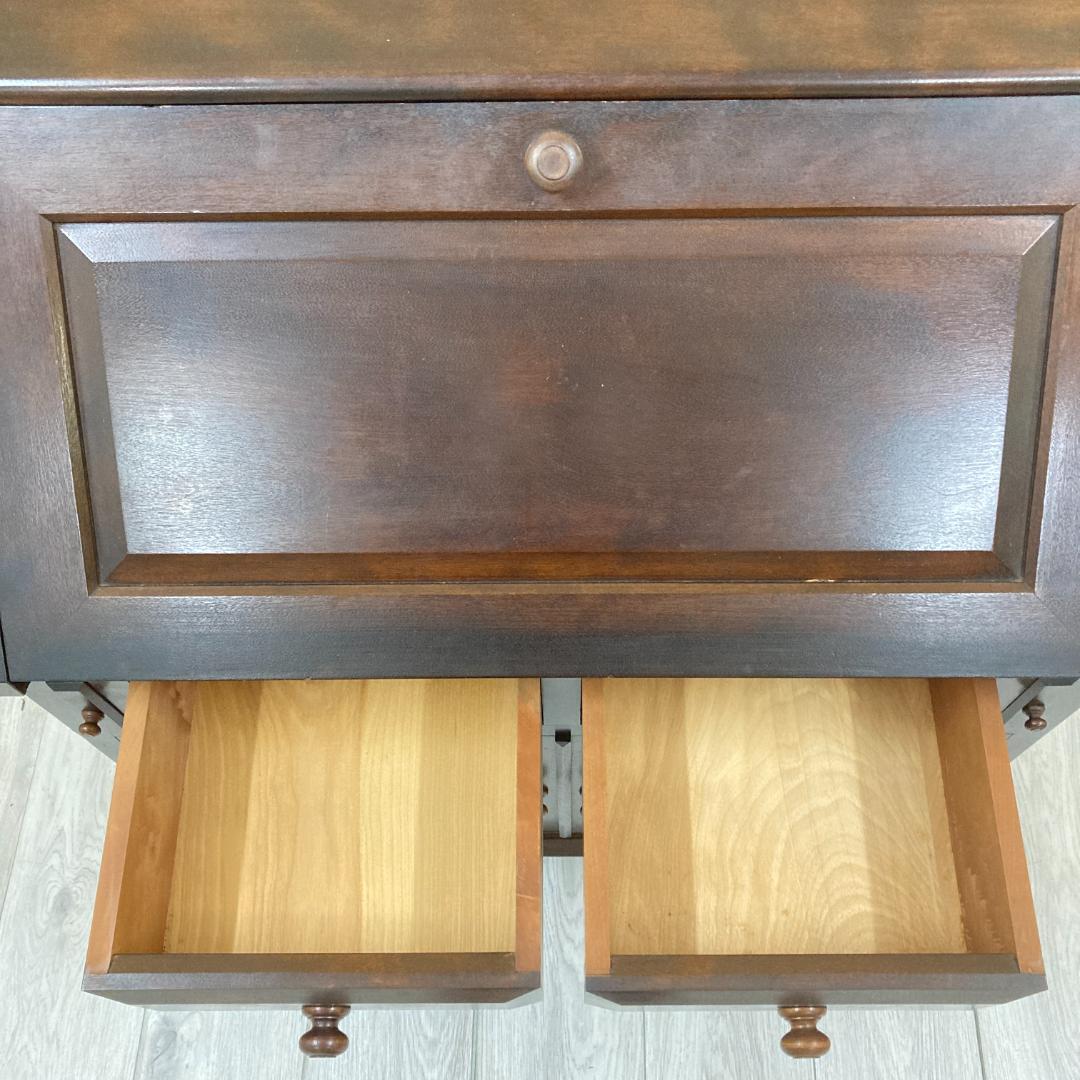 松本民芸家具　ライティングビューロー　ライティングデスク　机