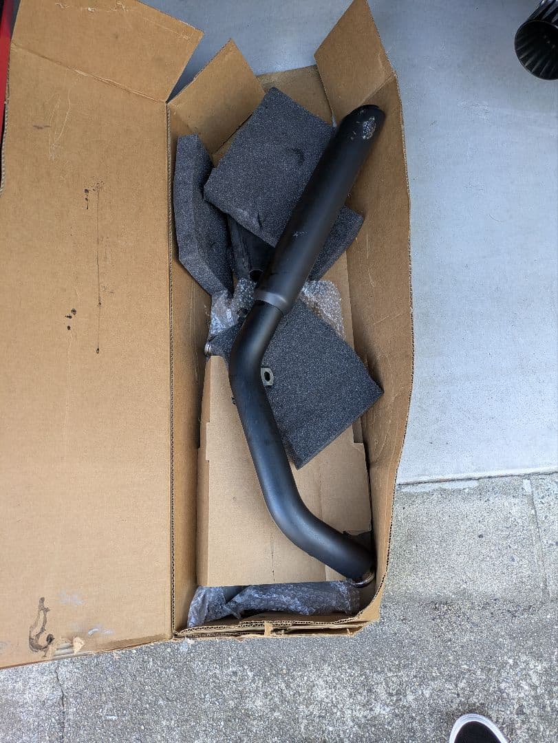 xl883nに使用　バンスアンドハインズ　スリップオンマフラー