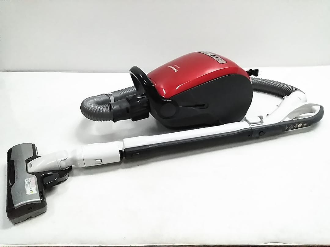 パナソニック高集じん 紙パック式掃除機 MC-PA330GX-R レッド ★