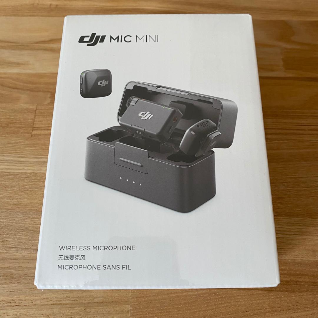 【新品未開封】DJI Mic Mini ピンマイク ワイヤレス
