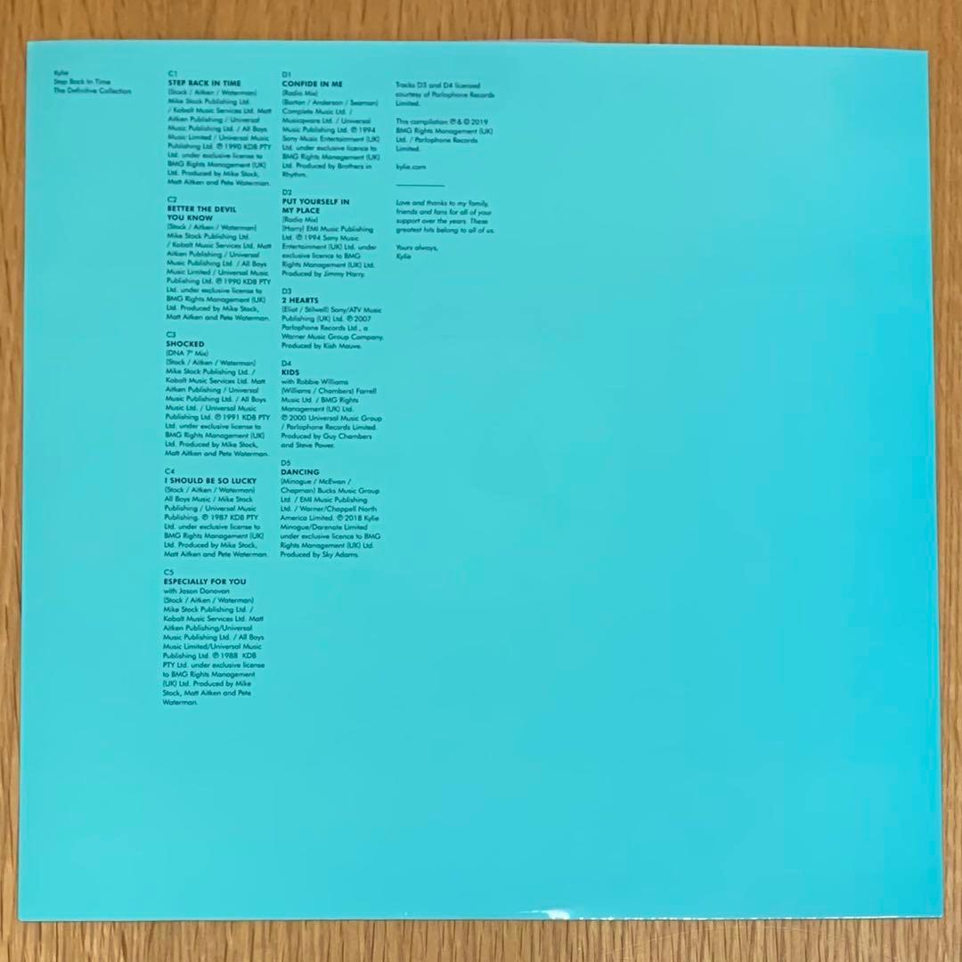 【限定ミントグリーン盤】カイリー・ミノーグ Step Back In Time