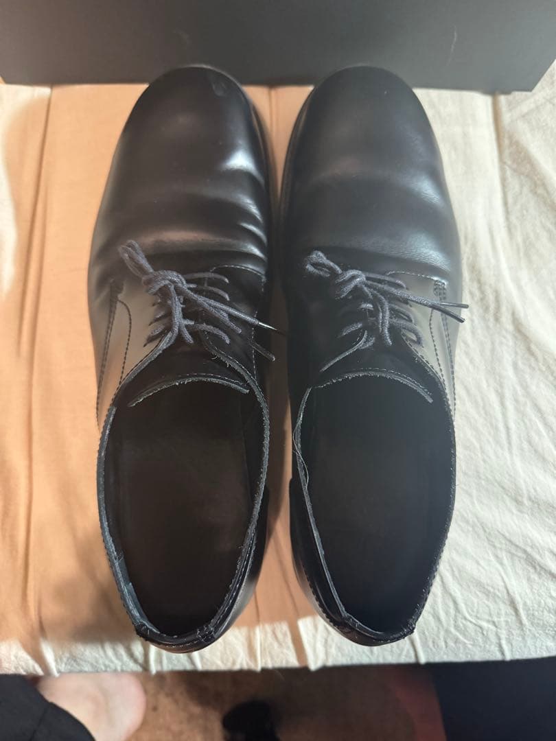 靴 YOHJI YAMAMOTO COSTUME GLASS PLAIN TOE