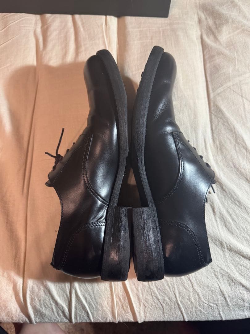 靴 YOHJI YAMAMOTO COSTUME GLASS PLAIN TOE