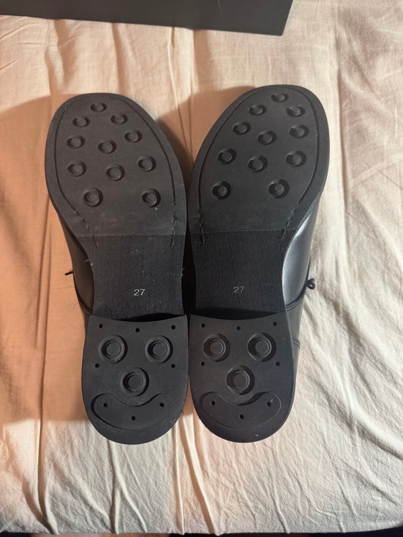 靴 YOHJI YAMAMOTO COSTUME GLASS PLAIN TOE