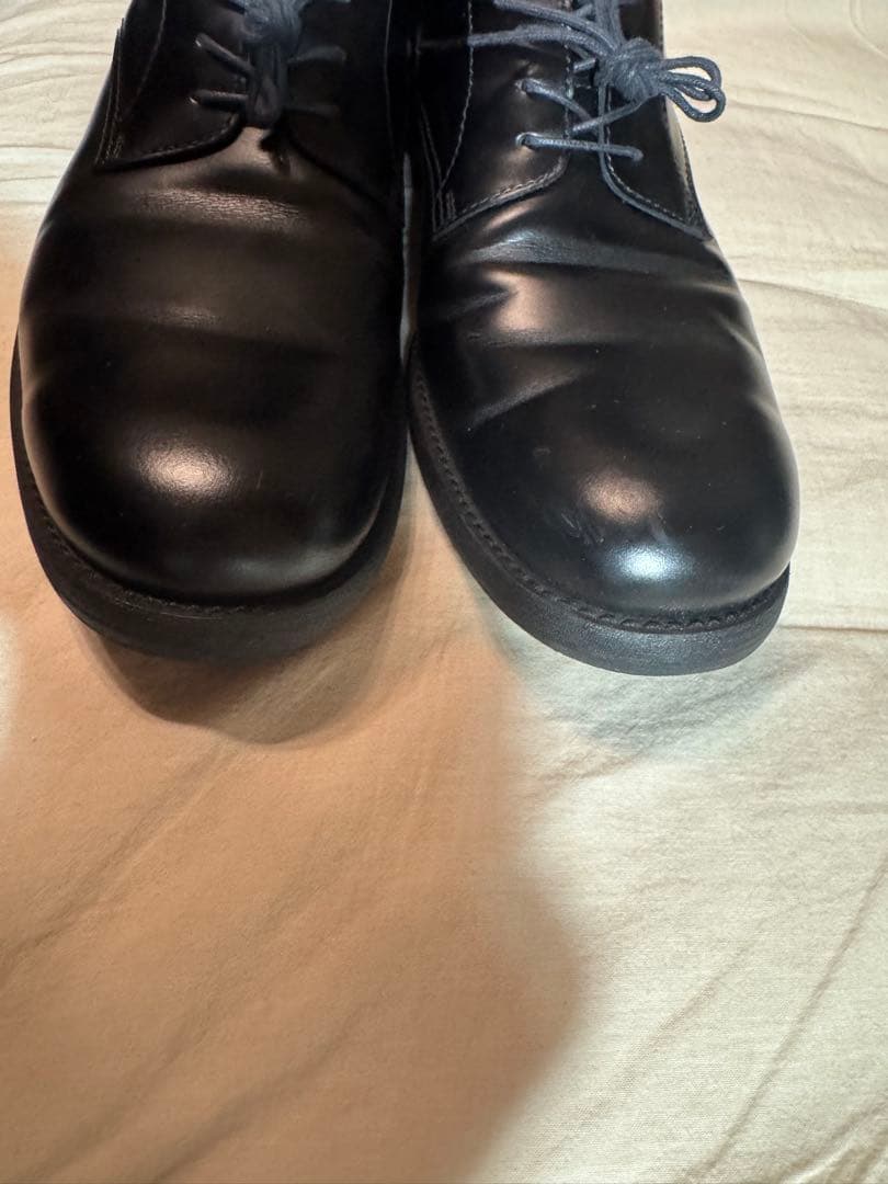 靴 YOHJI YAMAMOTO COSTUME GLASS PLAIN TOE