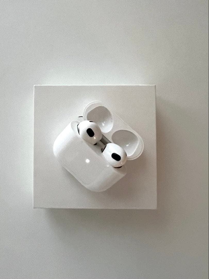 【動作良好】AirPods 第3世代 本体・箱・説明書付き