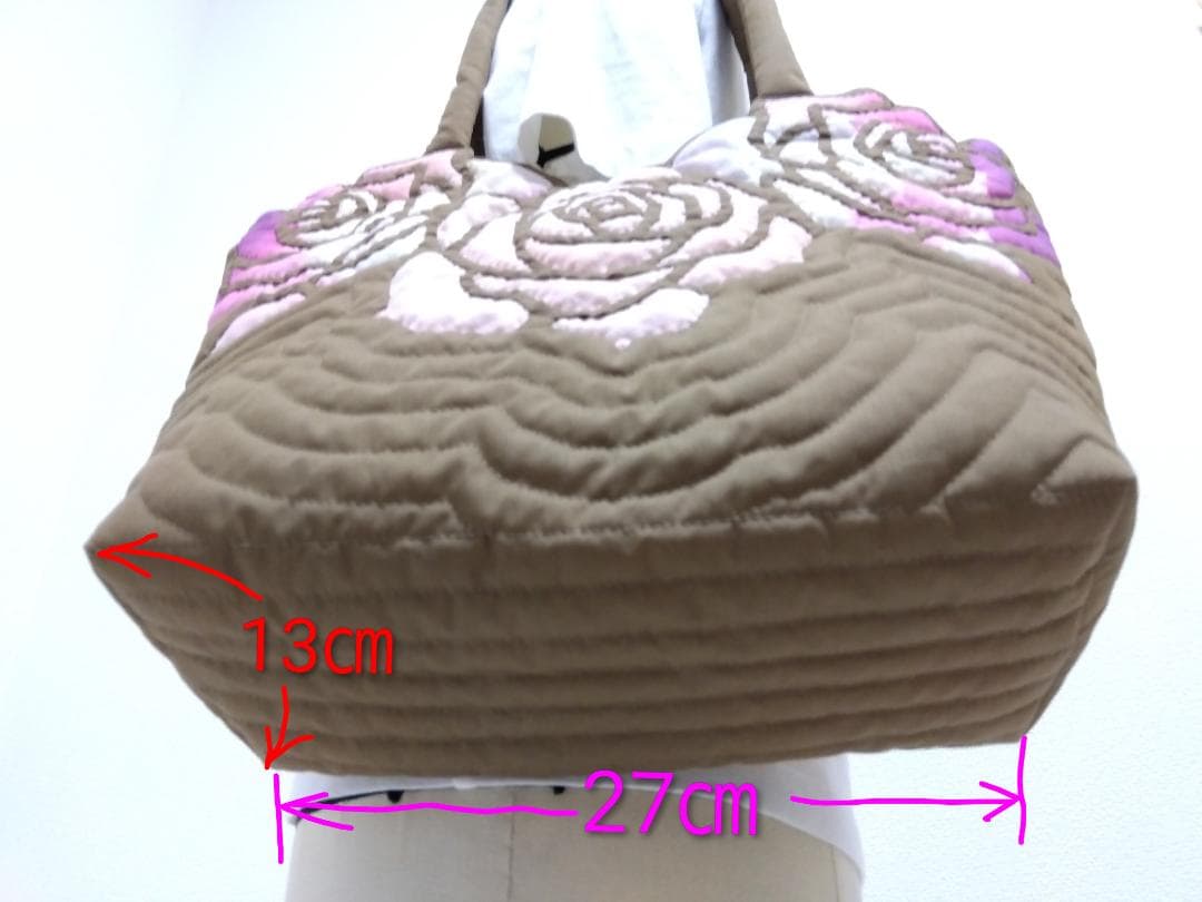 ハワイアンキルト　ハンドメイド　ロケラニトートバッグ