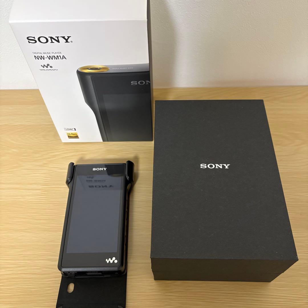 【美品】SONY デジタルオーディオプレーヤー ブラック NW-WM1A