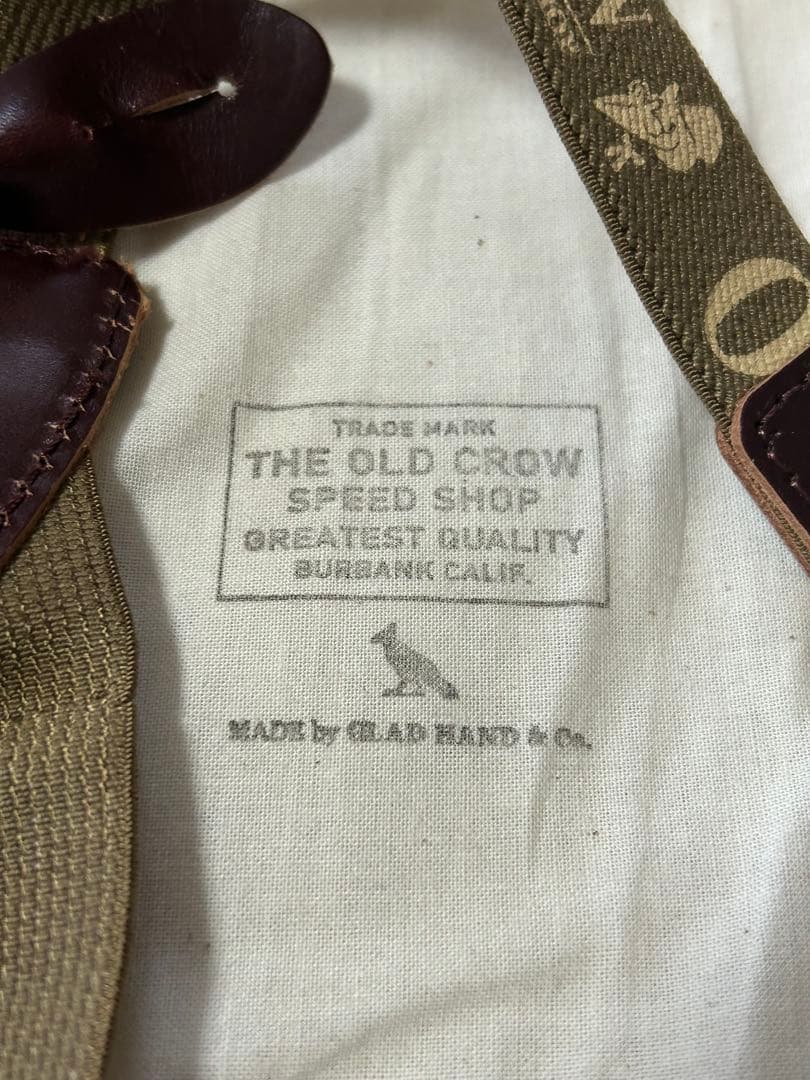 OLD CROW サスペンダー glad hand weirdo oldcrow