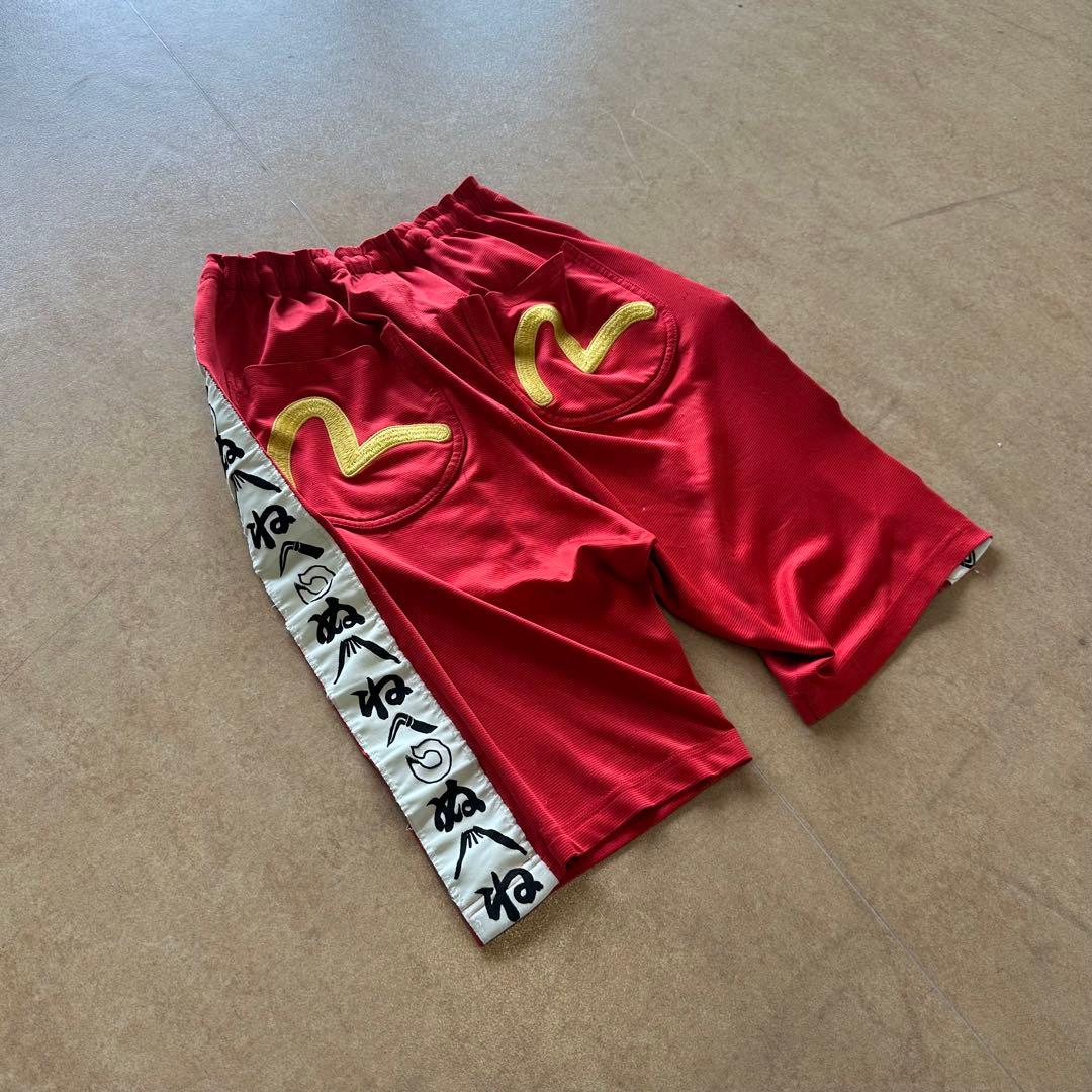 H*B様 希少　90s YAMANEエビス　ハーフパンツ　ライン　カモメ　Y2K