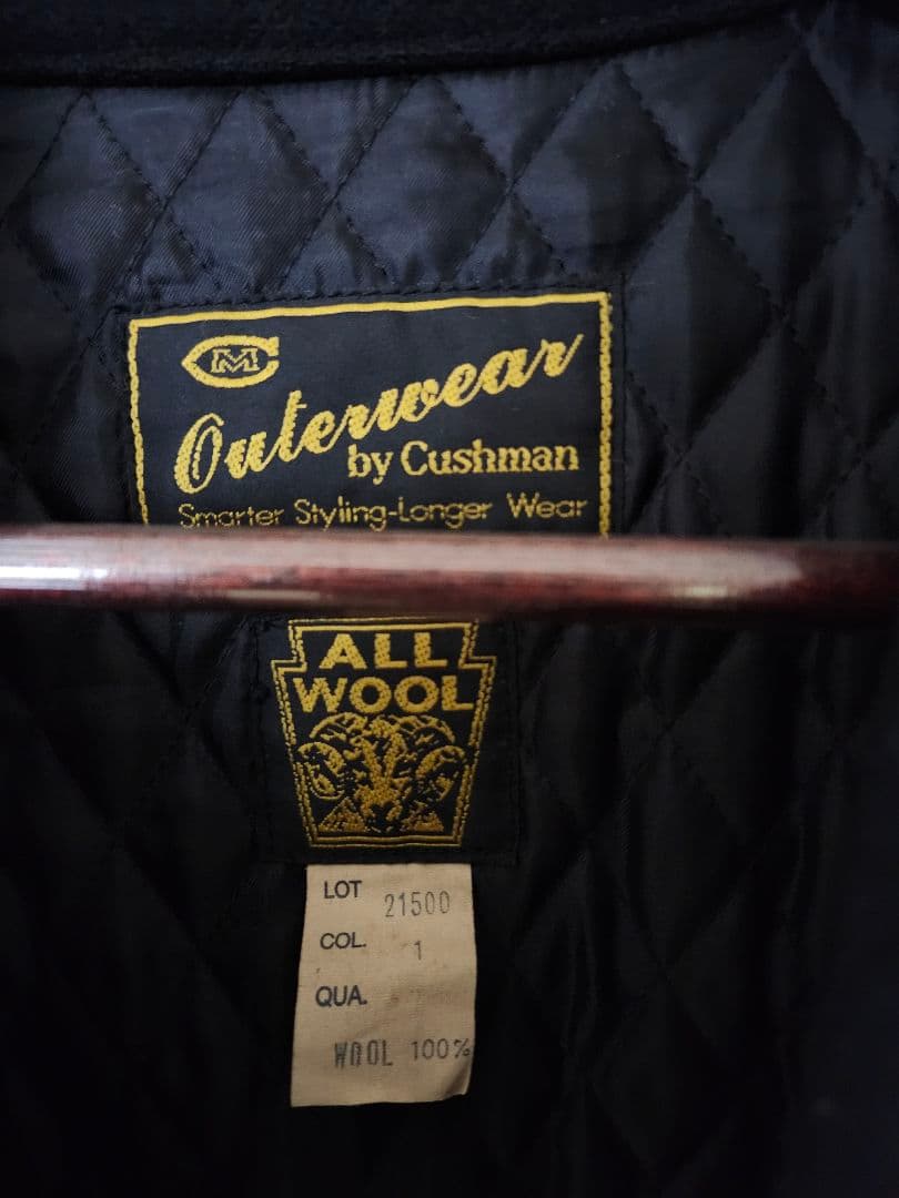 【美品】Cushman クッシュマン　ジャケット　ウール100%