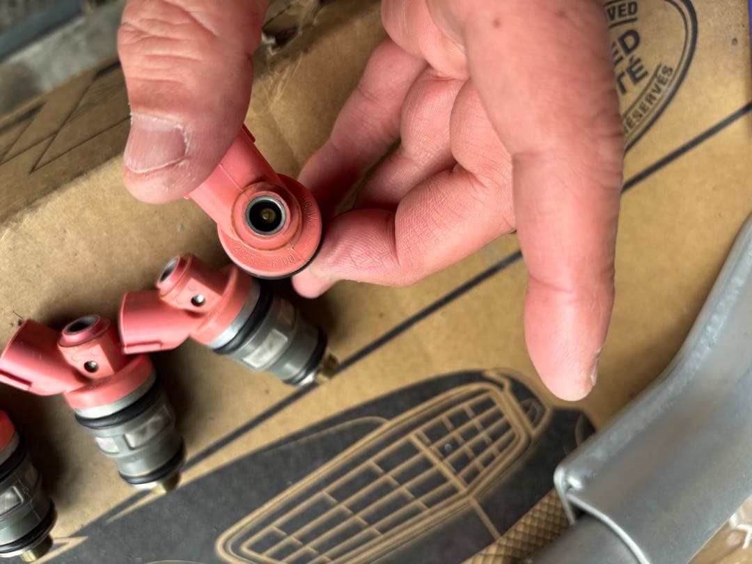 JZA80 SUPRA RZ 後期　5千km 純正インジェクターSET