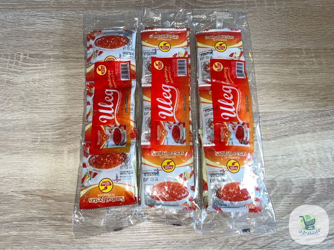 Sambal Pedas Uleg サンバル インドネシア 3セット