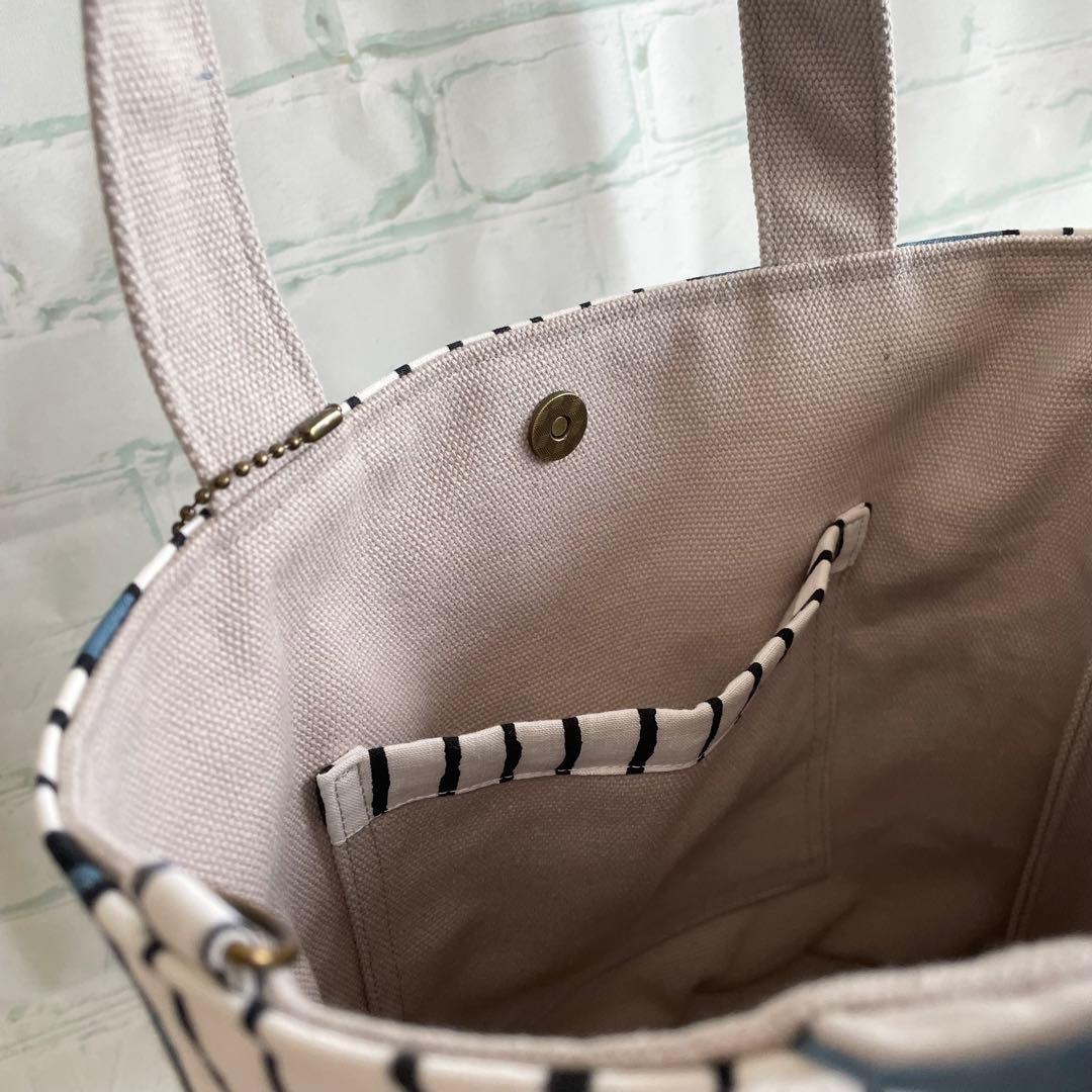 ハンドメイド　バケツトートバッグ　ミナペルホネン　swing　380