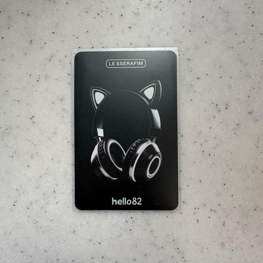 ルセラフィム チェウォン トレカ hello82 spaghetti US