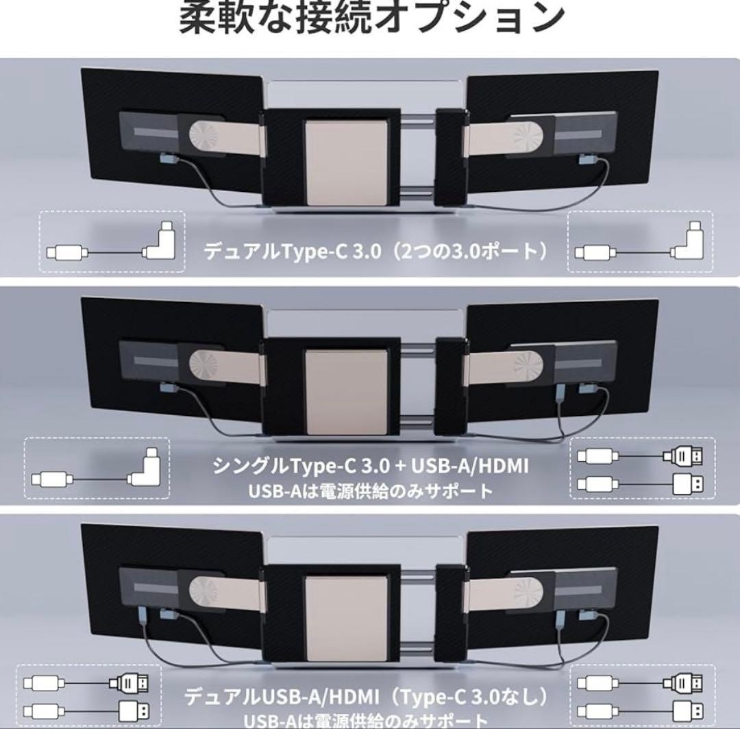 【極美品✨️】LAPTOMO S6 ノートパソコン トリプルモニター 付属品完品