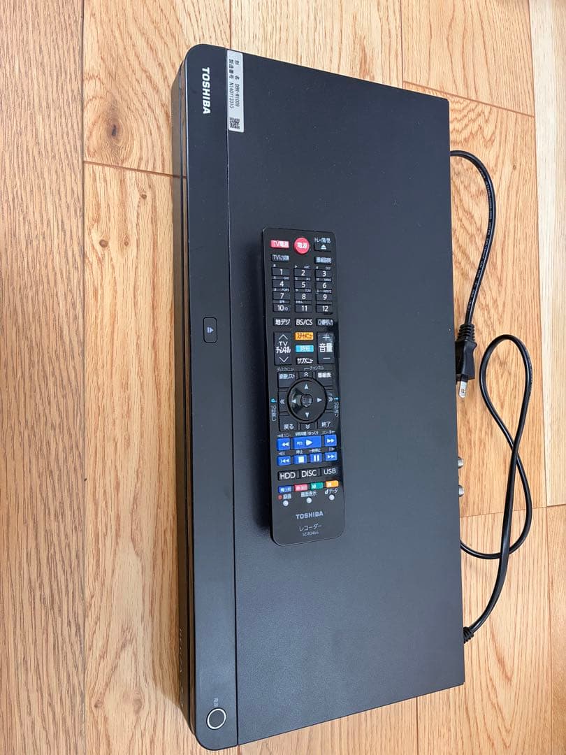 TOSHIBA REGZA レグザブルーレイ DBR-W1009