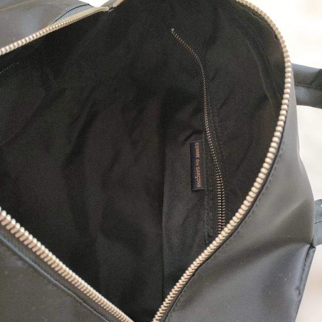 美品 コムデギャルソン ナイロンボストンバッグ ブラック M