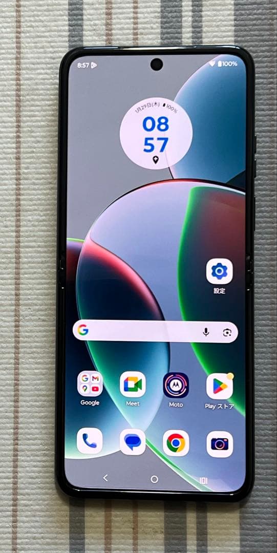 訳品 motorola razr 40 セージグリーン 8GB 256GB