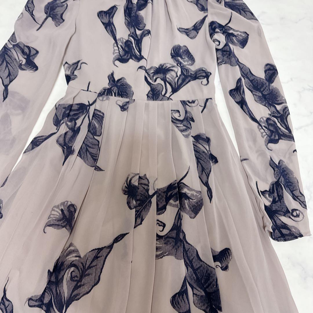 Ameri VINTAGE UND CALLA FLOCKY DRESSＳサイズ