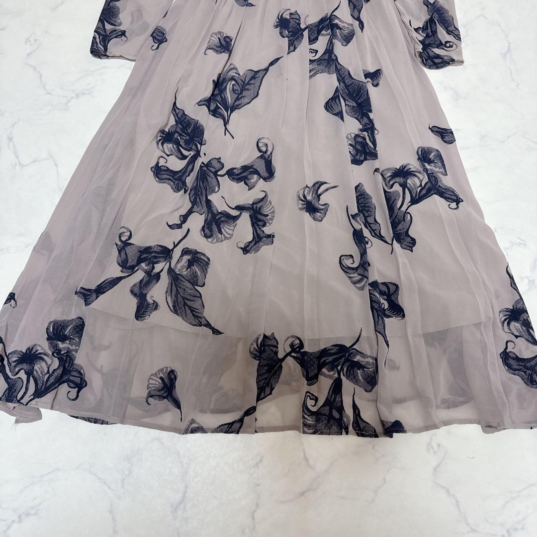 Ameri VINTAGE UND CALLA FLOCKY DRESSＳサイズ