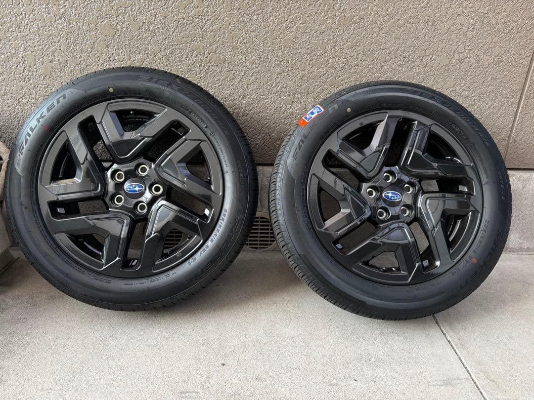 新型フォレスター X-BREAK SL 純正18インチホイール 2本②