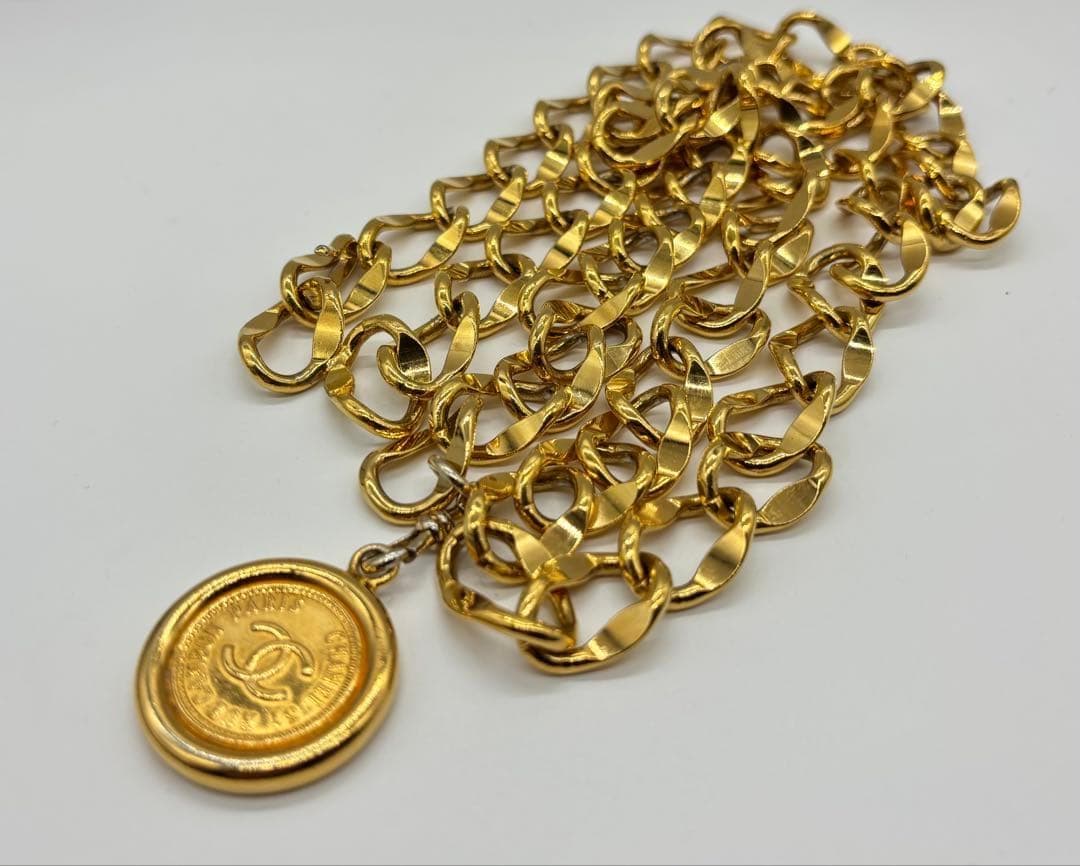 CHANEL/シャネル/ココマーク/チェーンベルト/ヴィンテージ/RUE CAM