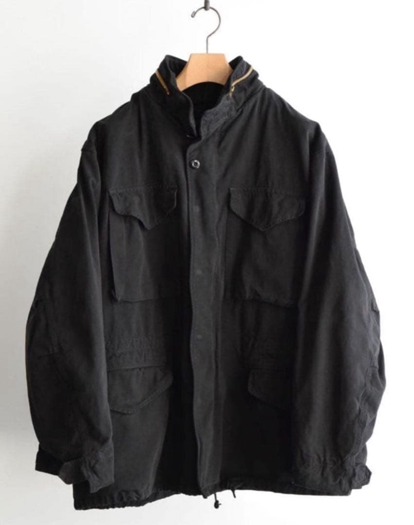 comoli 25aw M65 製品染 BLACK サイズ3 新品未使用