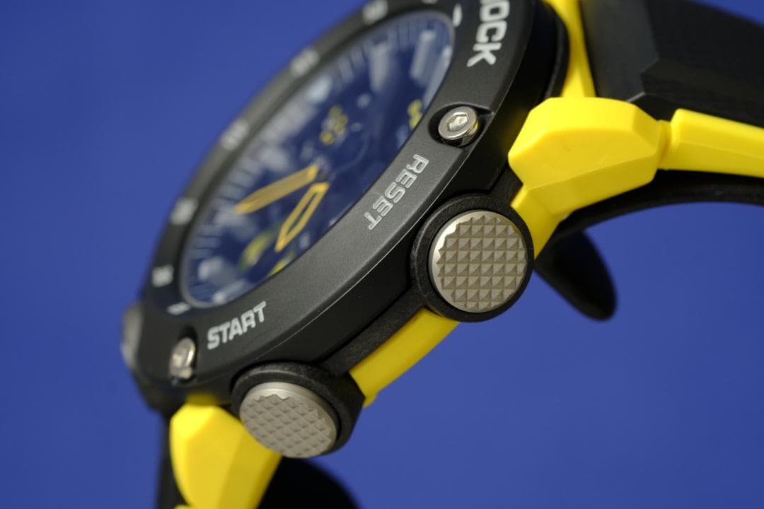 【美品】G-SHOCK GA-2000 ブラック×イエロー／箱有り (123)