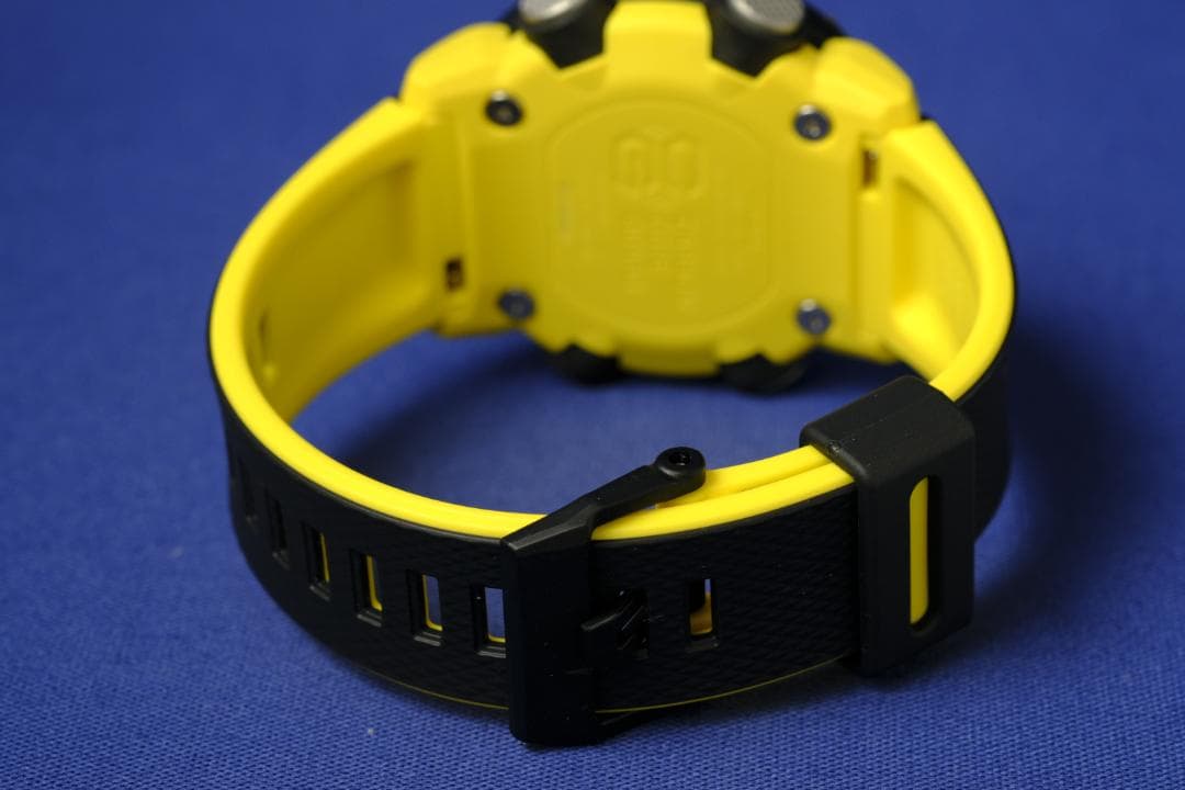 【美品】G-SHOCK GA-2000 ブラック×イエロー／箱有り (123)