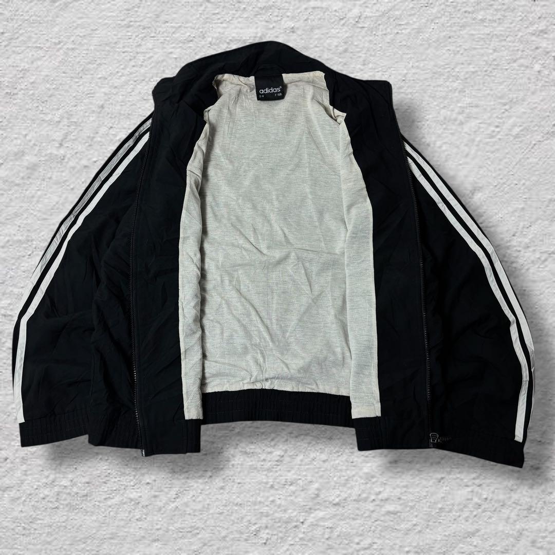 アディダスオリジナルスナイロンジャケット90sブラックvintage古着超激レア
