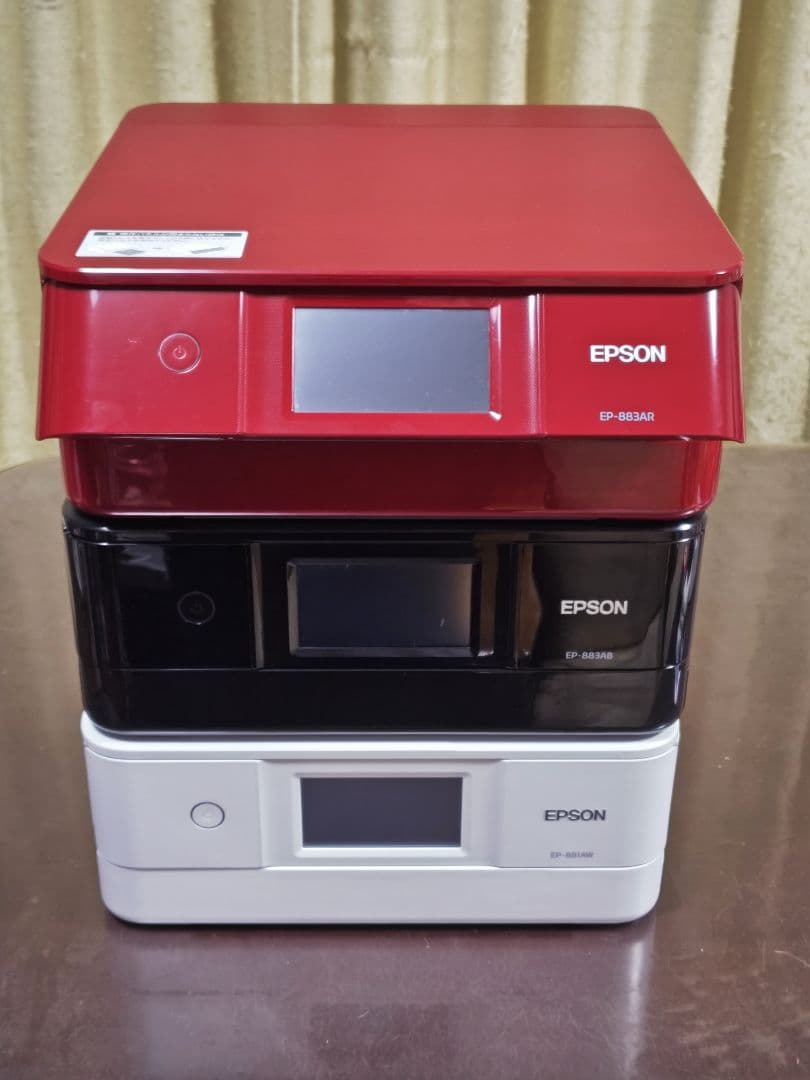 【ジャンク】EPSON EP-883AR、EP-883AB 、EP-881AW