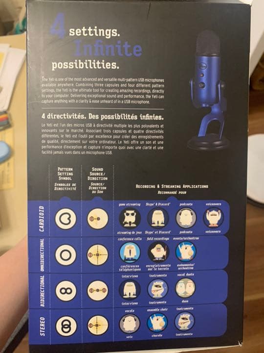 Blue Yeti USB マイク