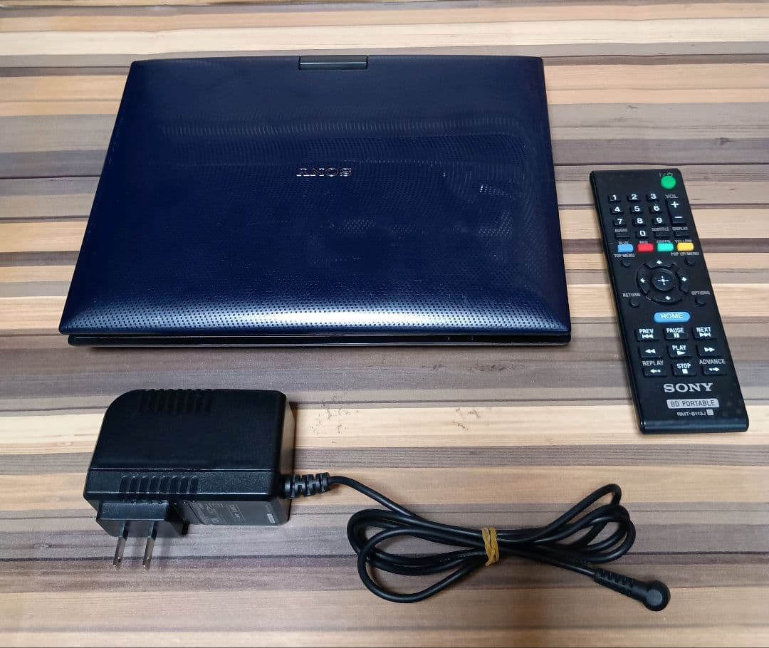 SONY BDP-SX910 ポータブルブルーレイプレーヤー DVD リモコン付