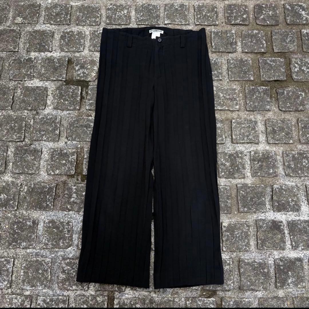 ISSEY MIYAKE WHITE LABEL プリーツ スラックス