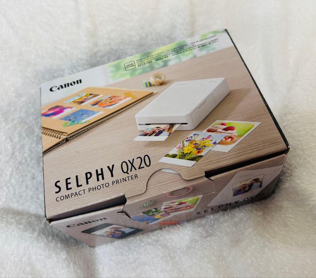 Canon SELPHY QX20 ホワイト フォトプリンター