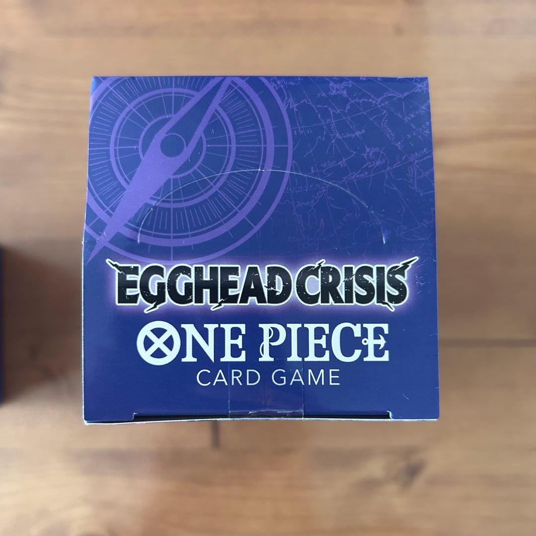 【未開封】EGGHEAD CRISIS ONE PIECE カードゲーム　2箱