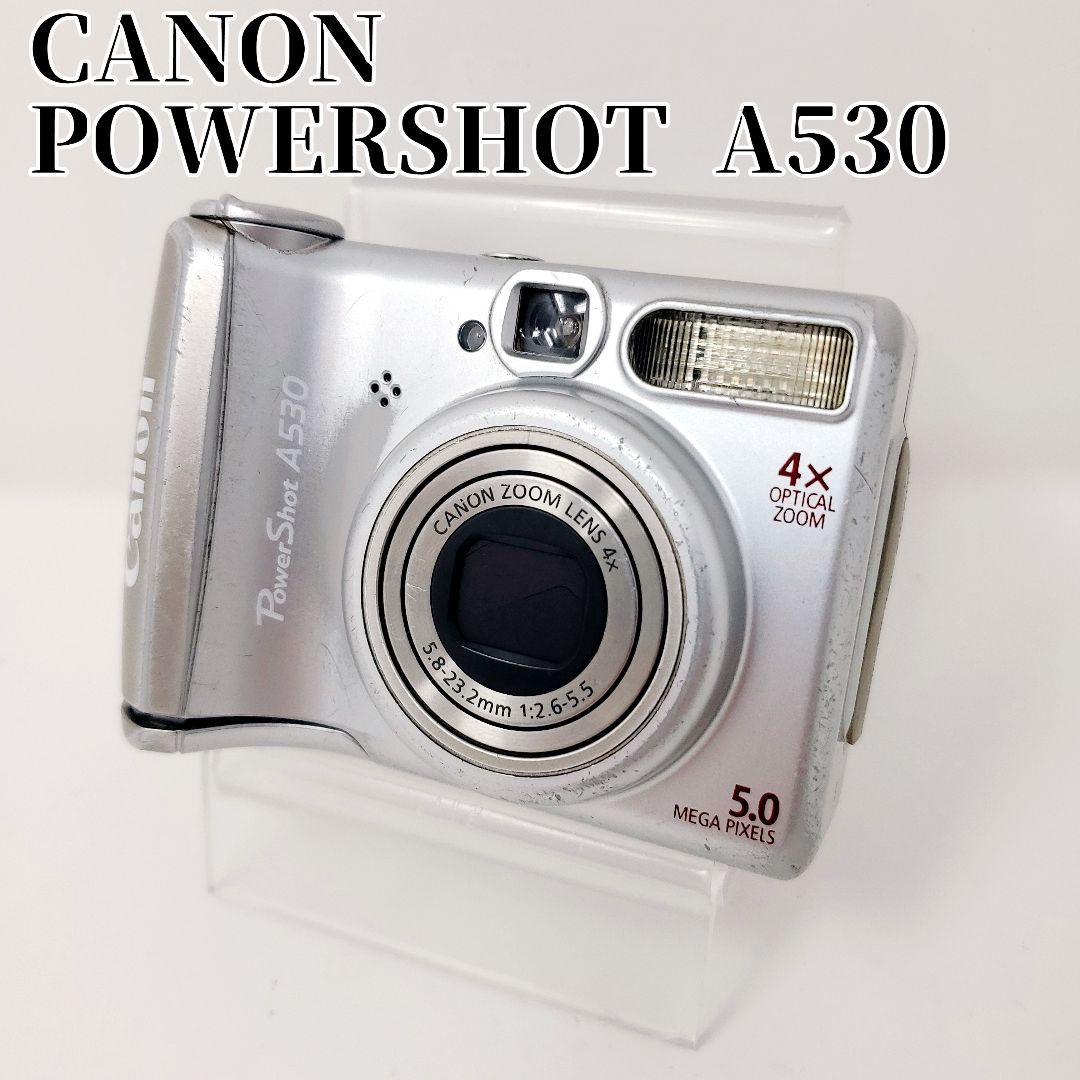 動作確認済 Canon キャノンPowerShot A530 電池稼働　カメラ